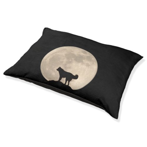 Husky Moon Bed Siberian Husky Dog  Pet Beds