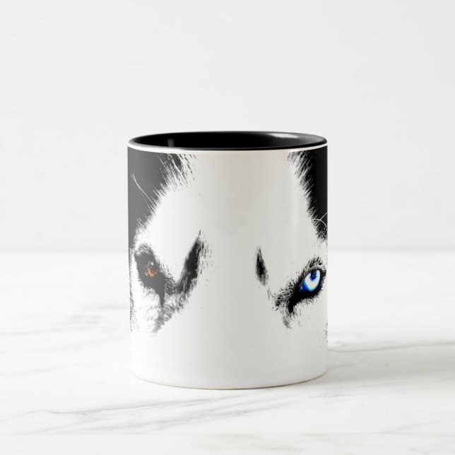 Husky Mug Coffee Cup Cool Siberian Husky Cup (Center)