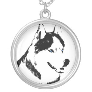 Husky Necklace Siberian Husky Malamute Necklaces