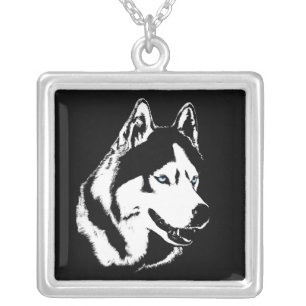 Husky Necklace Siberian Husky Malamute Necklaces