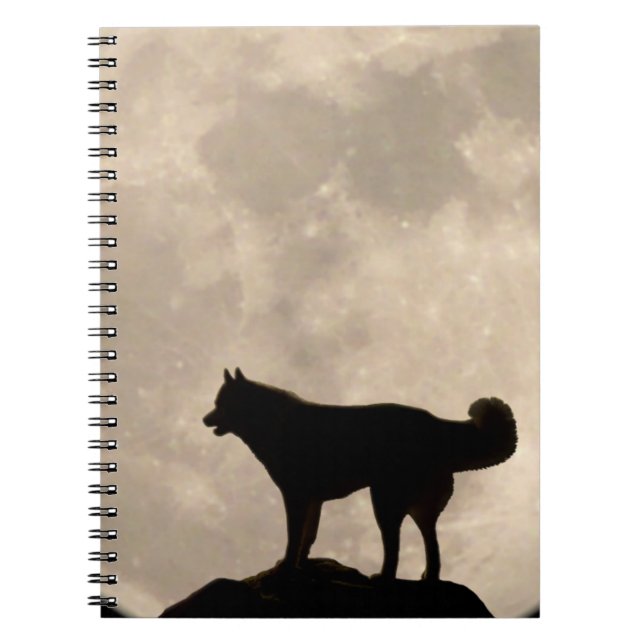 Husky Notebook Siberian Husky Gifts & Books (Front)