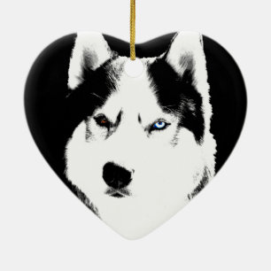 Husky Ornament Personalized Decoration