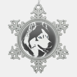 Husky Ornament Siberian Husky Holiday Decoration