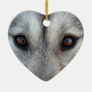 Husky Ornament Wolf Pup Keepsake Dog Gifts