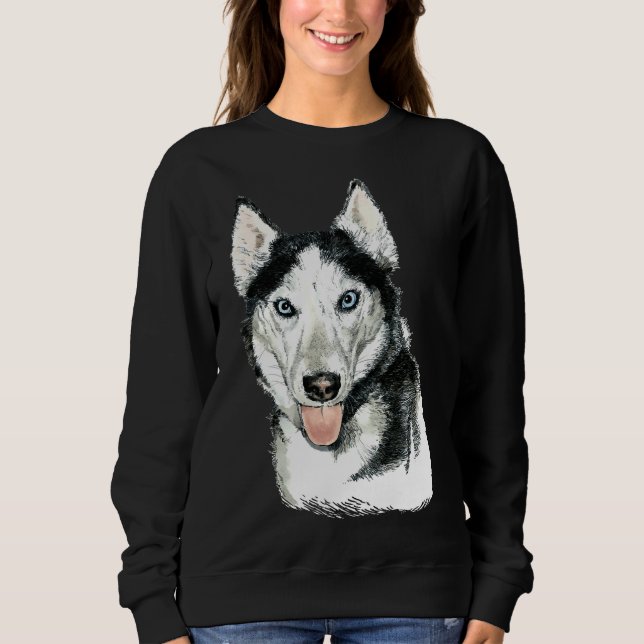 Husky   Paint Sweatshirt (Front)