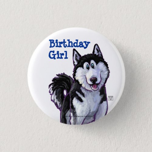 Husky Party Center Button