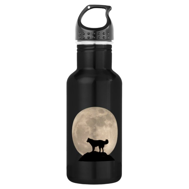 Husky Personalized Husky Dog Bottle (Front)