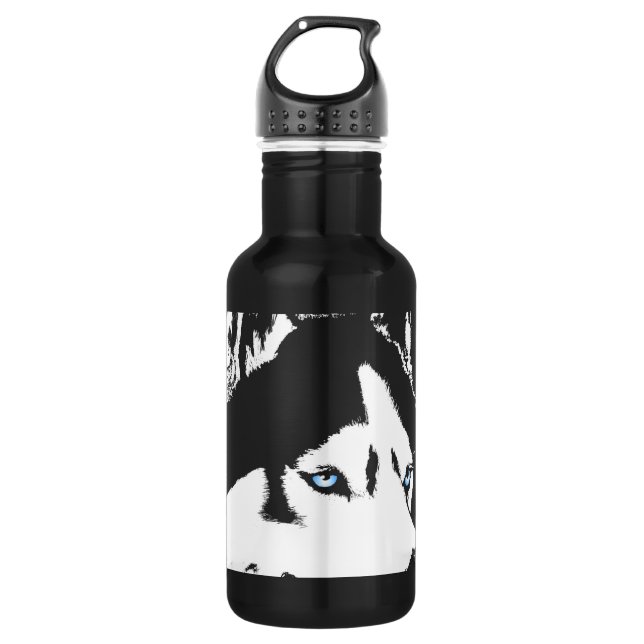 Husky Personalized Husky Dog Bottle (Front)