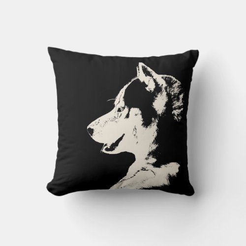 Husky Pillow Siberian Husky Malamute Gifts