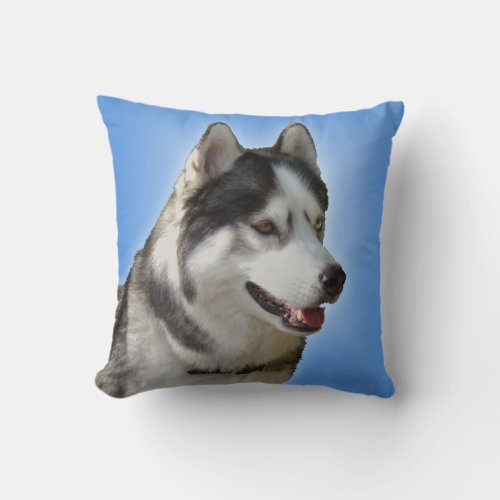 Husky Pillow Siberian Husky Malamute Pillows Gifts