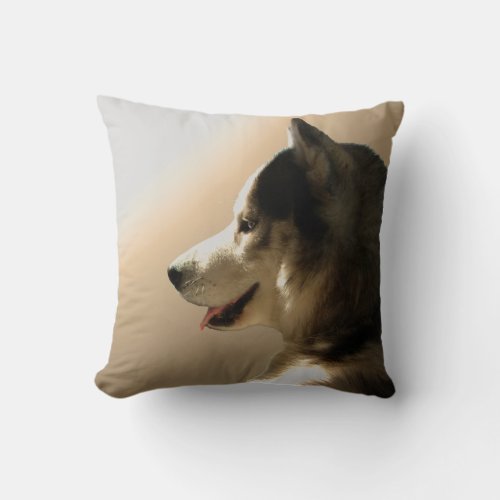 Husky Pillow Siberian Husky Malamute Pillows Gifts