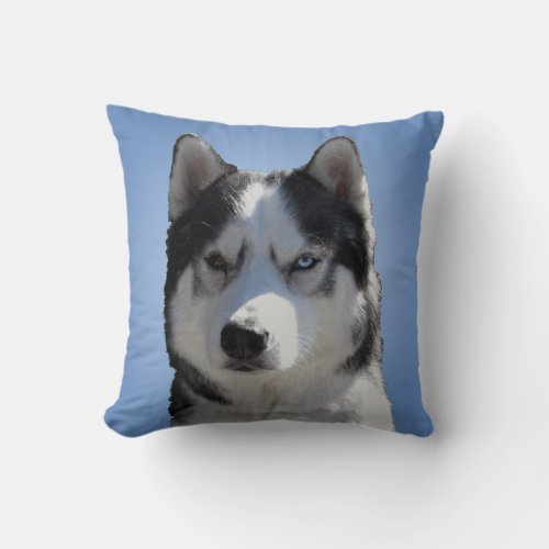Husky Pillow Siberian Husky Malamute Pillows Gifts