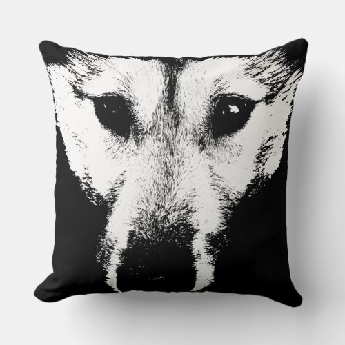 Husky Pillow Wolf Pup Pillows Malamute Gifts