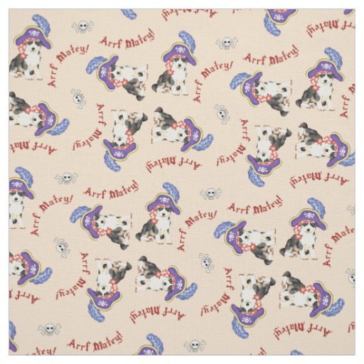 Husky Pirate Fabric