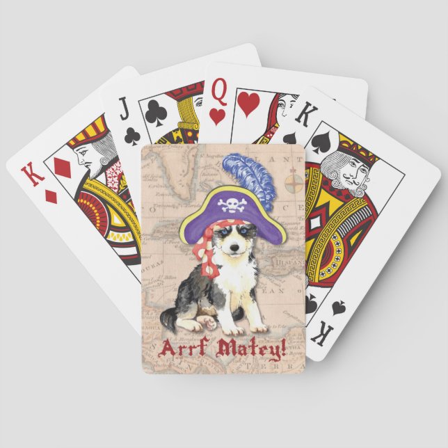 Husky Pirate Poker Cards (Back)