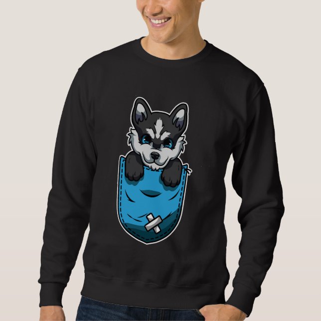 Husky Pocket Style Sweatshirt (Front)