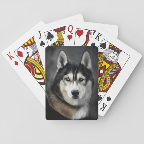Husky Poker Cards
