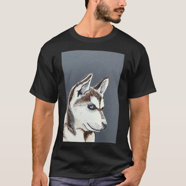 Husky Premium       T-Shirt (Front)