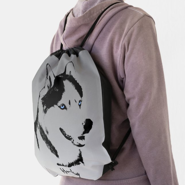 Husky Pup Backpacks Sled Dog Bags - Personalize (Insitu)