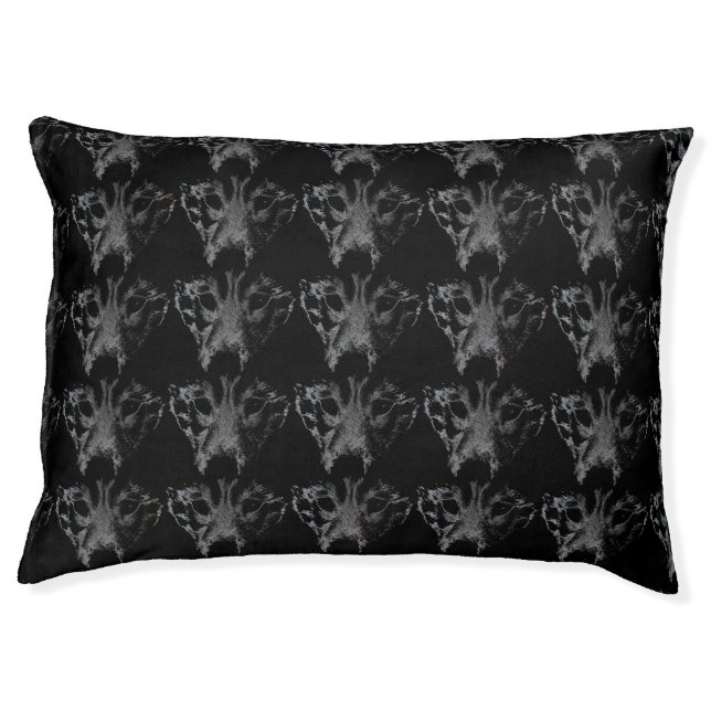 Husky Pup Bed Siberian Husky Wolf Pup Beds Custom (Front)