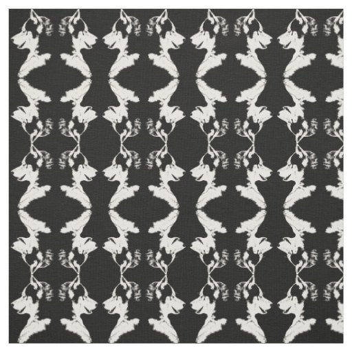Husky Pup Fabric Siberian Husky Fabric Dog Pattern
