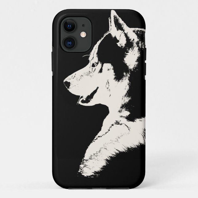Husky Pup iPhone 5 Case Siberian Husky Case (Back)