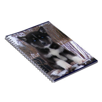 Husky Pup Notebook