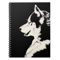 Husky Pup Notebook Siberian Husky Gifts & Books