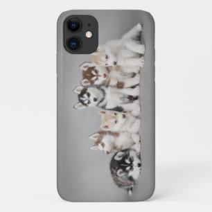 Husky puppies iPhone 11 case