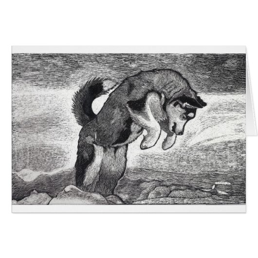 Husky Puppy (Front Horizontal)