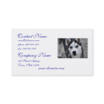 Husky Puppy Business Cards