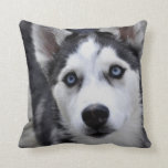 Husky Puppy Pillow