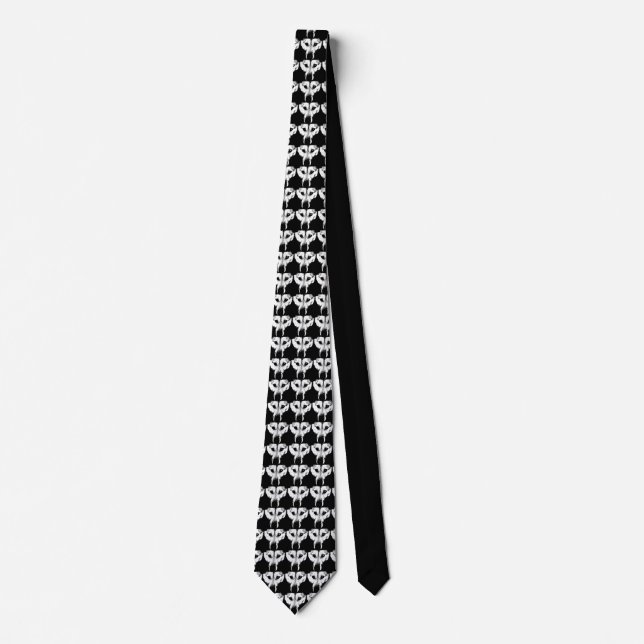 Husky Puppy Ties Sled Dog Neckties Wolf Pup Tie (Front)