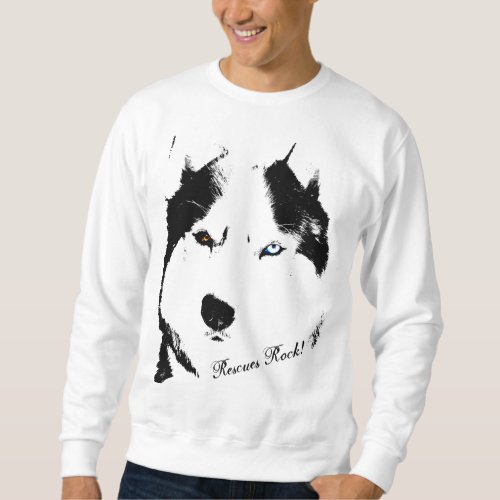 Husky Shirt Husky Wolf Sweatshirt Sled Dog Shirts