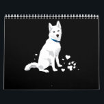 Husky Siberian Husky Sweet White Snow Dog Calendar<br><div class="desc">Husky Siberian Husky Sweet White Snow Dog</div>