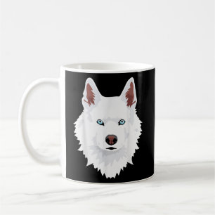 Husky - Siberian Husky - White Snow Dog Coffee Mug