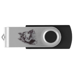 HUSKY SIBERIANO FLASH DRIVE