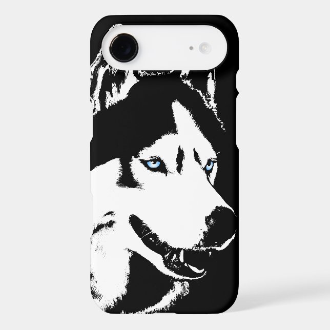 Husky Smartphone Case Sled Dog Husky Case (Back)