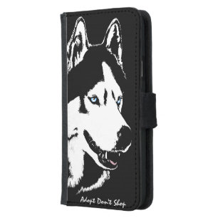 Husky Smartphone Wallet Husky Mobile Case Custom