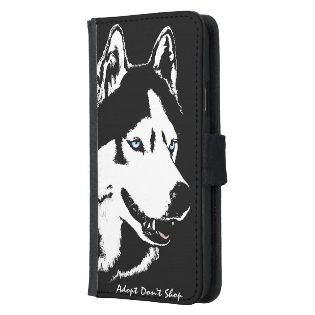 Husky Smartphone Wallet Husky Mobile Case Custom (Left)
