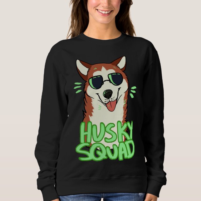 Husky Squad Copper Sweatshirt (Front)