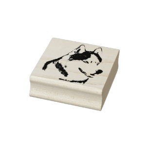 Husky Stamps Custom Siberian Husky Stamps