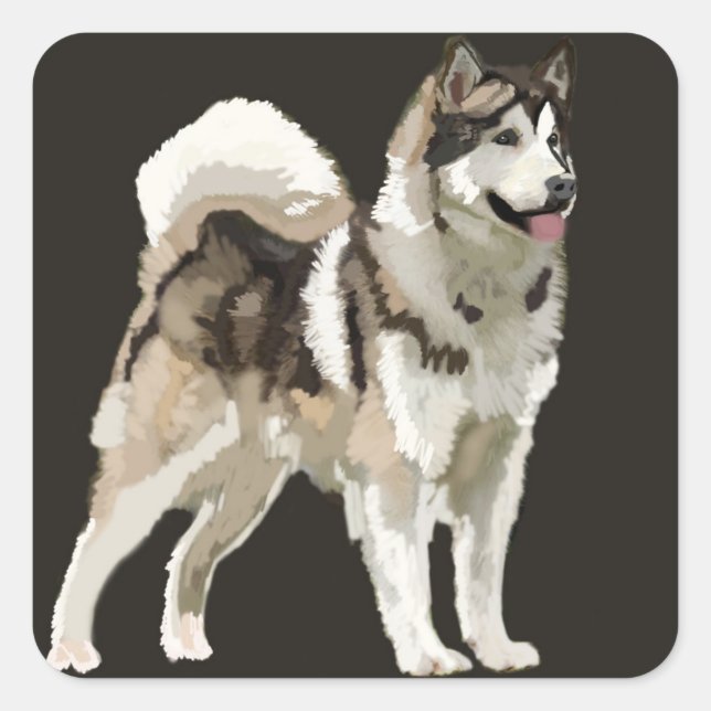 Husky   Sticker (Front)