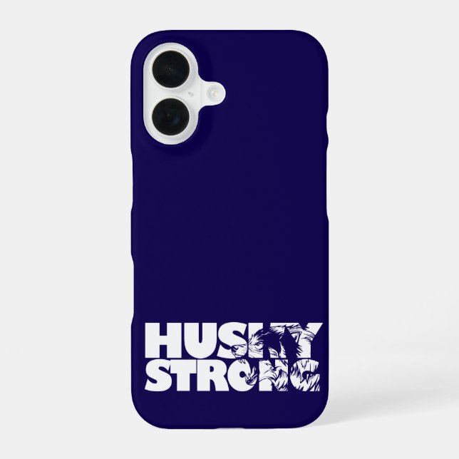 Husky Strong Iphone Case (Back)
