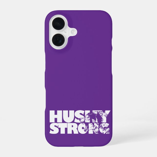 Husky Strong Iphone Case (Back)