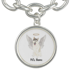 Husky Sympathy Memorial Bracelet