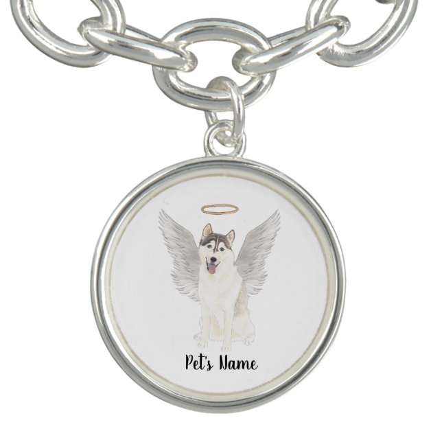 Husky Sympathy Memorial Bracelet (Design)