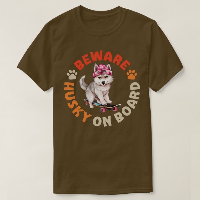 Husky T-Shirt (Design Front)