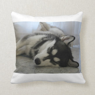 Husky Throw Pillow