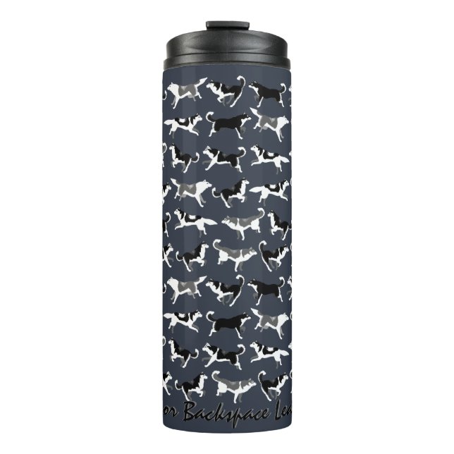 Husky Tumbler Mug Custom Husky Drinkware & Gifts (Front)